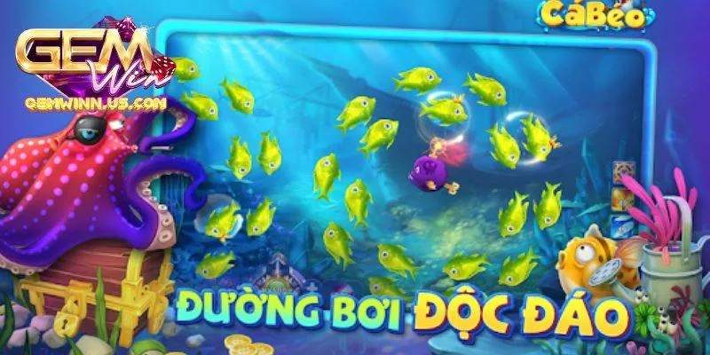 Chinh phục đại dương với game bắn cá Gemwin