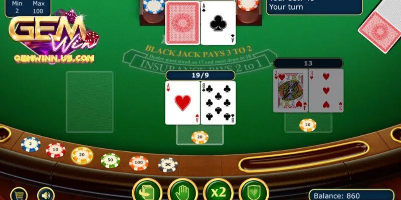 Tuyệt chiêu chơi Game Blackjack Online